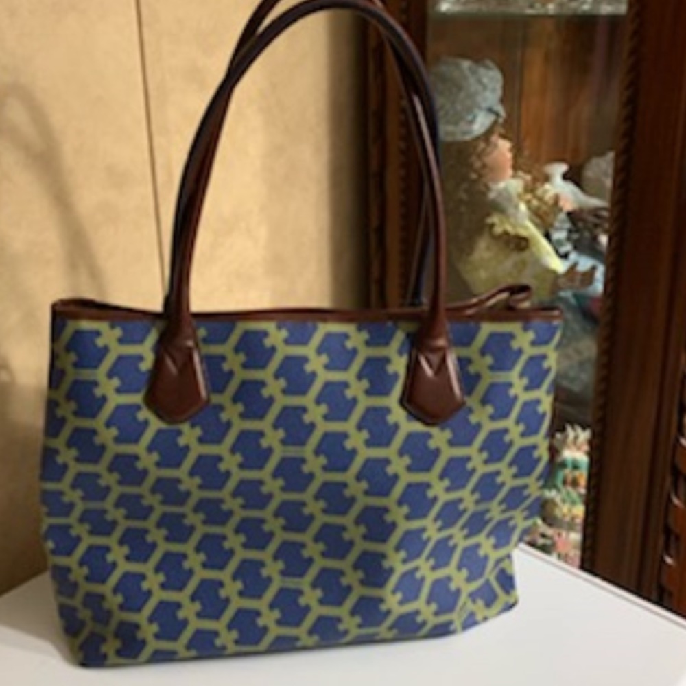 EUC authentic Brahmin tote bag